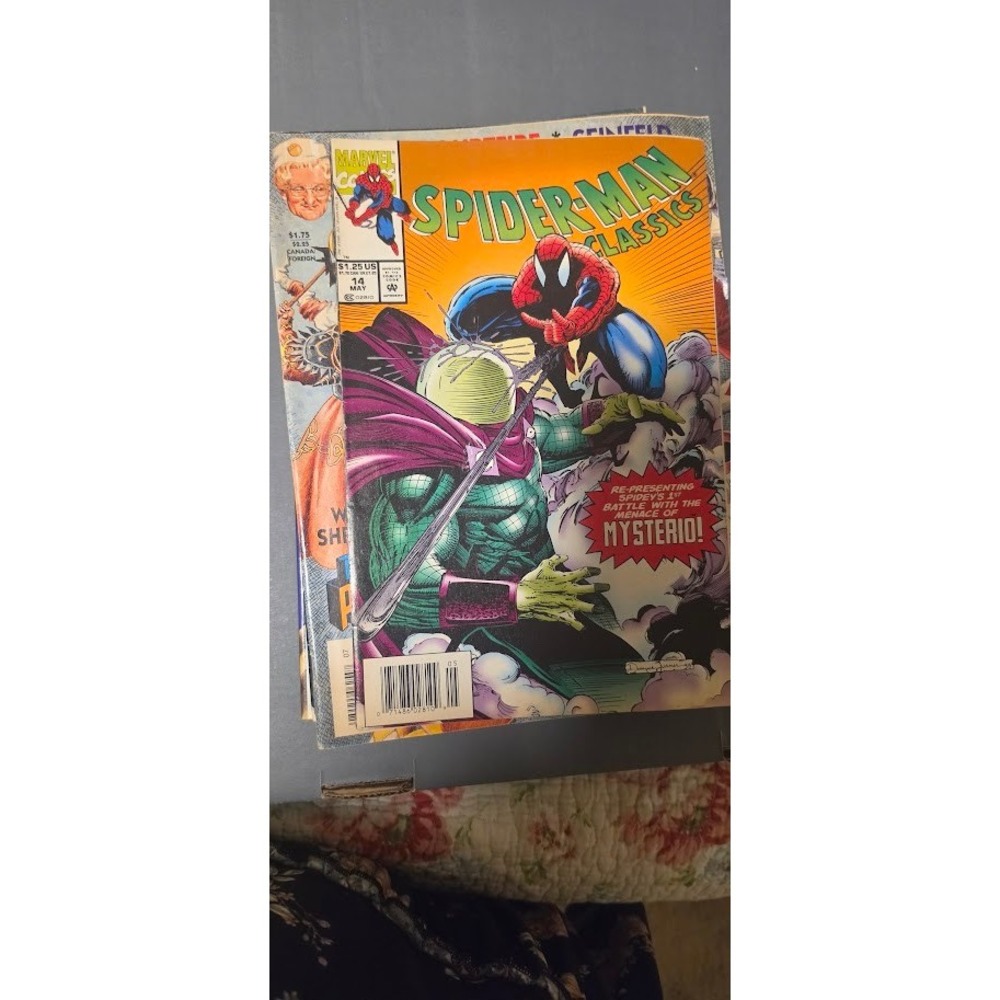 Marvel Comics Spider-Man Classics 14 May 1994 Mysterio Dwayne Turner Cover